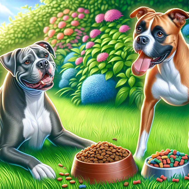 Best Dry Dog Food for Pittie and Boxer
